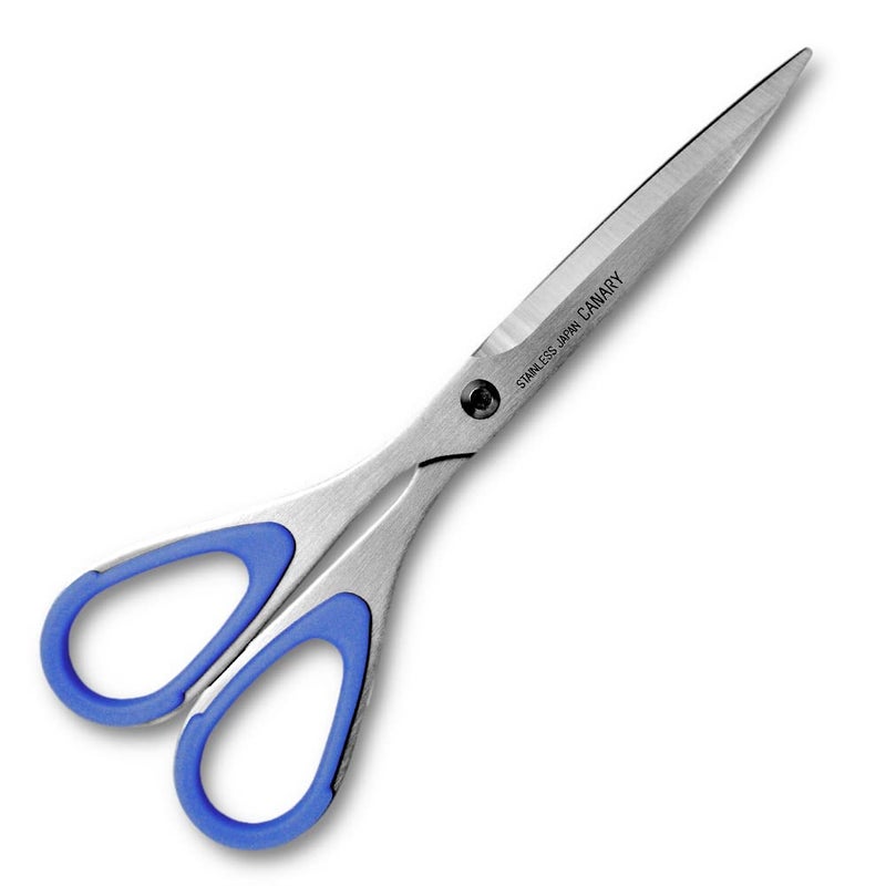 CANARY Office Scissors for Left Handed 6.8", All Metal Desk Scissors for Left Handers, Japanese Stainless Steel Blade, Made in JAPAN - Image 1